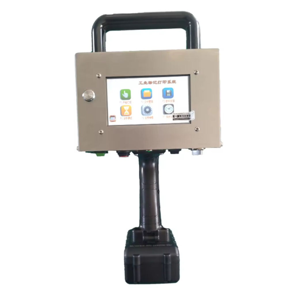 120*30mm Handheld Dot Peen Marking Machine Vin Engraving Machine