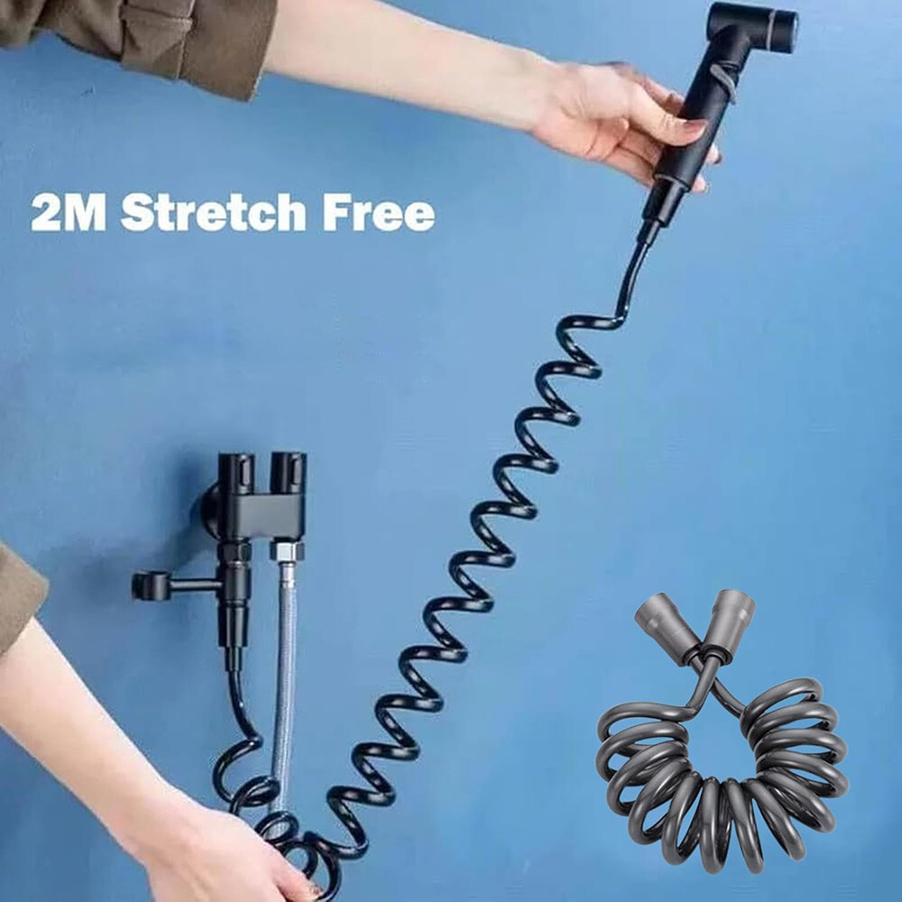 Toilet Faucet Splitter 2 Way 1-In-2-Out Dual Control Valve for Bidet and Shower.