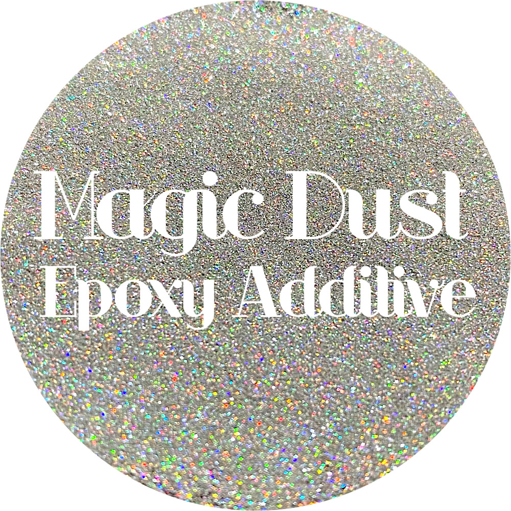 Premium Polyester Gitter - Epoxy Additive - Holographic Silver - Micro Fine