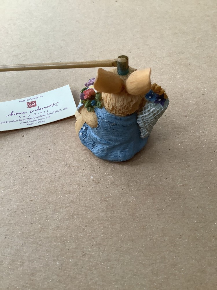 Candle Snuffer Bunny Rabbit With Blue Handle Home Interiors Spring Easter