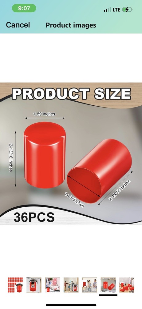 Pushglossy 36 Pieces Fire Sprinkler Head Covers (CST80)