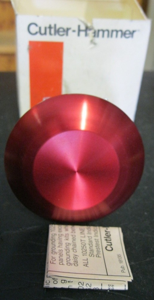 Cutler-Hammer 10250T172 Jumbo Operator Head Red