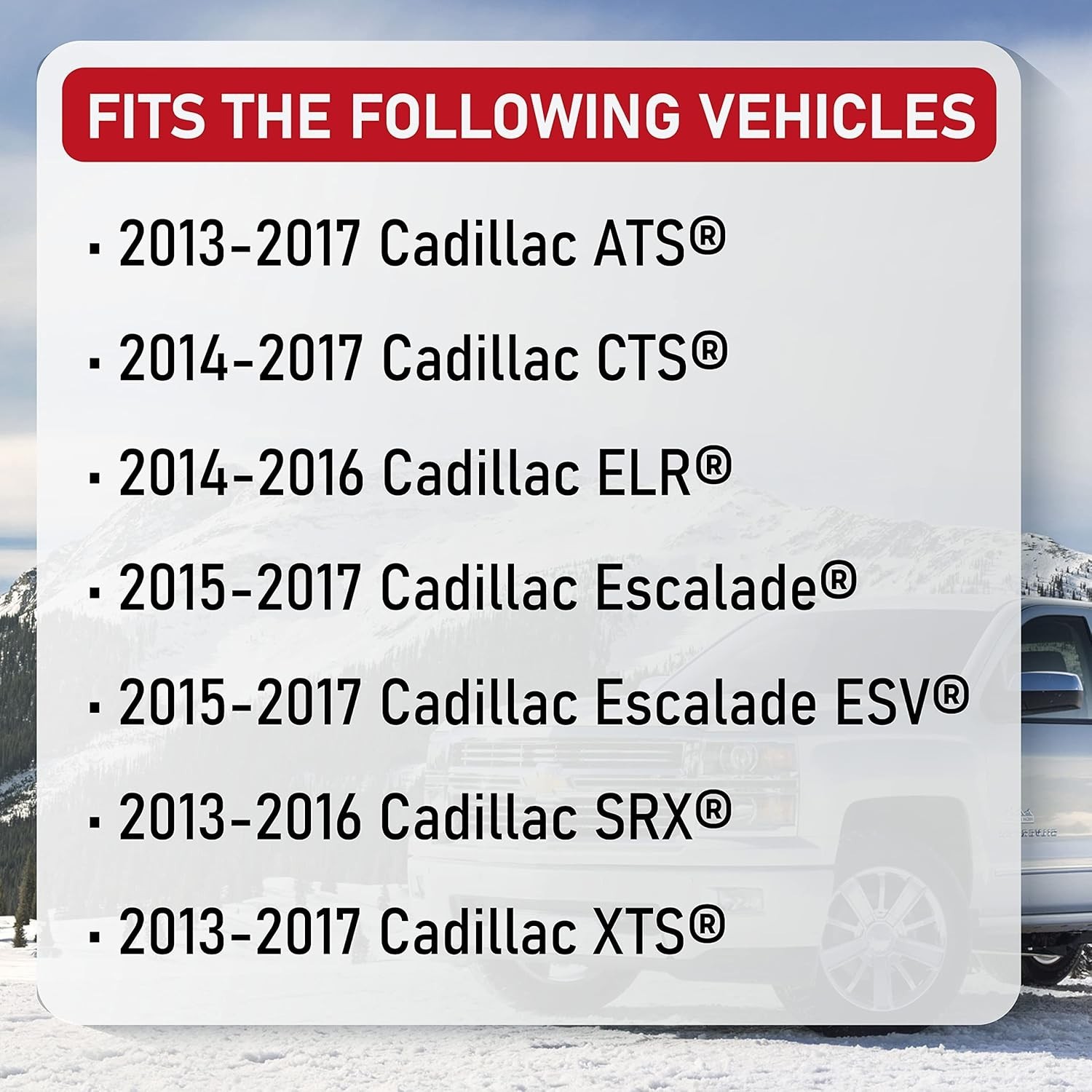 Replacement CUE Touch Screen Display - Compatible with Cadillac Vehicles - ATS,