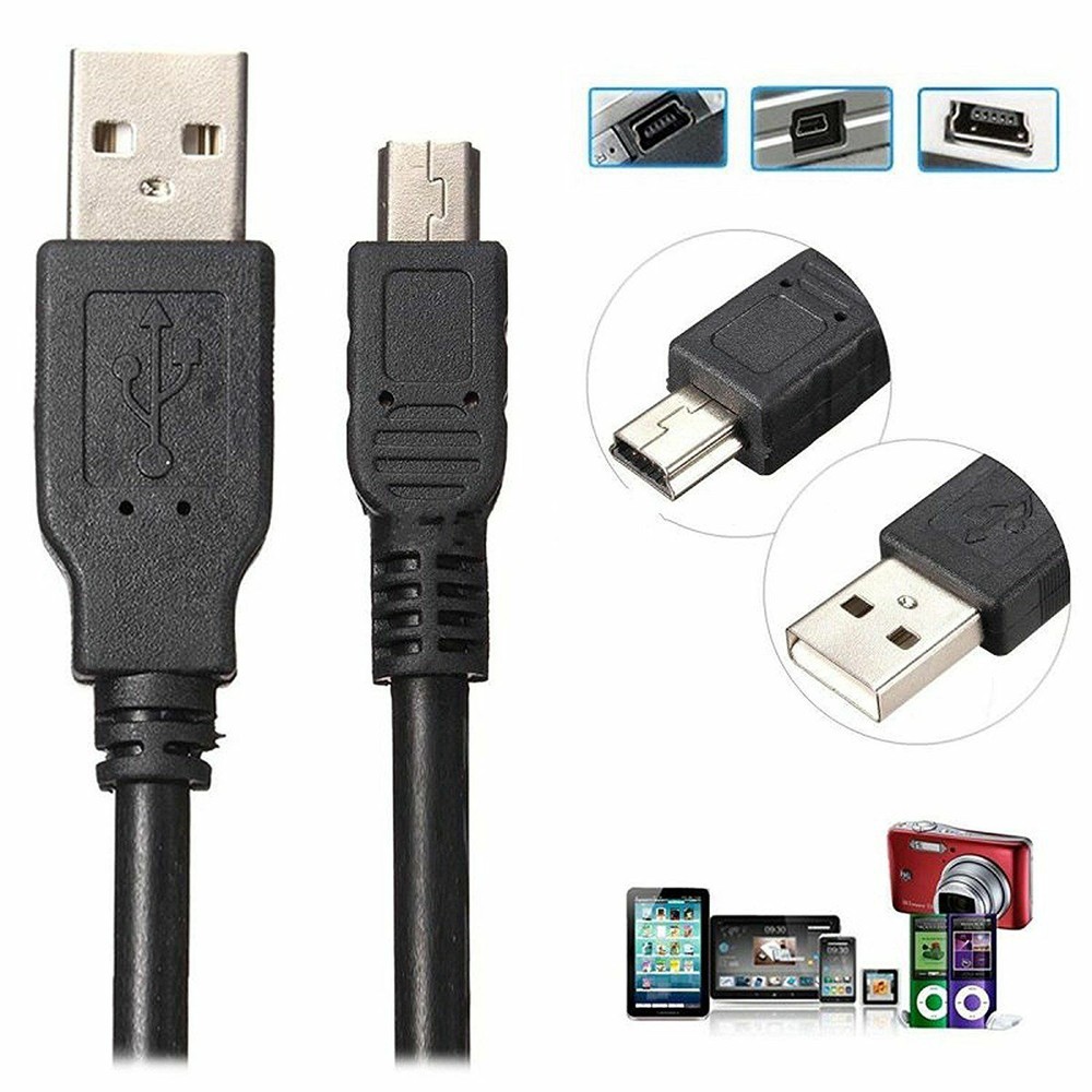 USB SYNC DATA TRANSFER TO PC CABLE CORD LEAD FOR CANON POWERSHOT DIGITAL CAMERA
