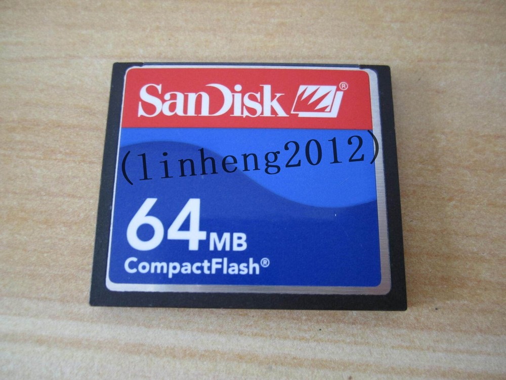 64MB SanDisk CompactFlash CF Memory Card   64MB SDCFB-64/SDCFJ-64