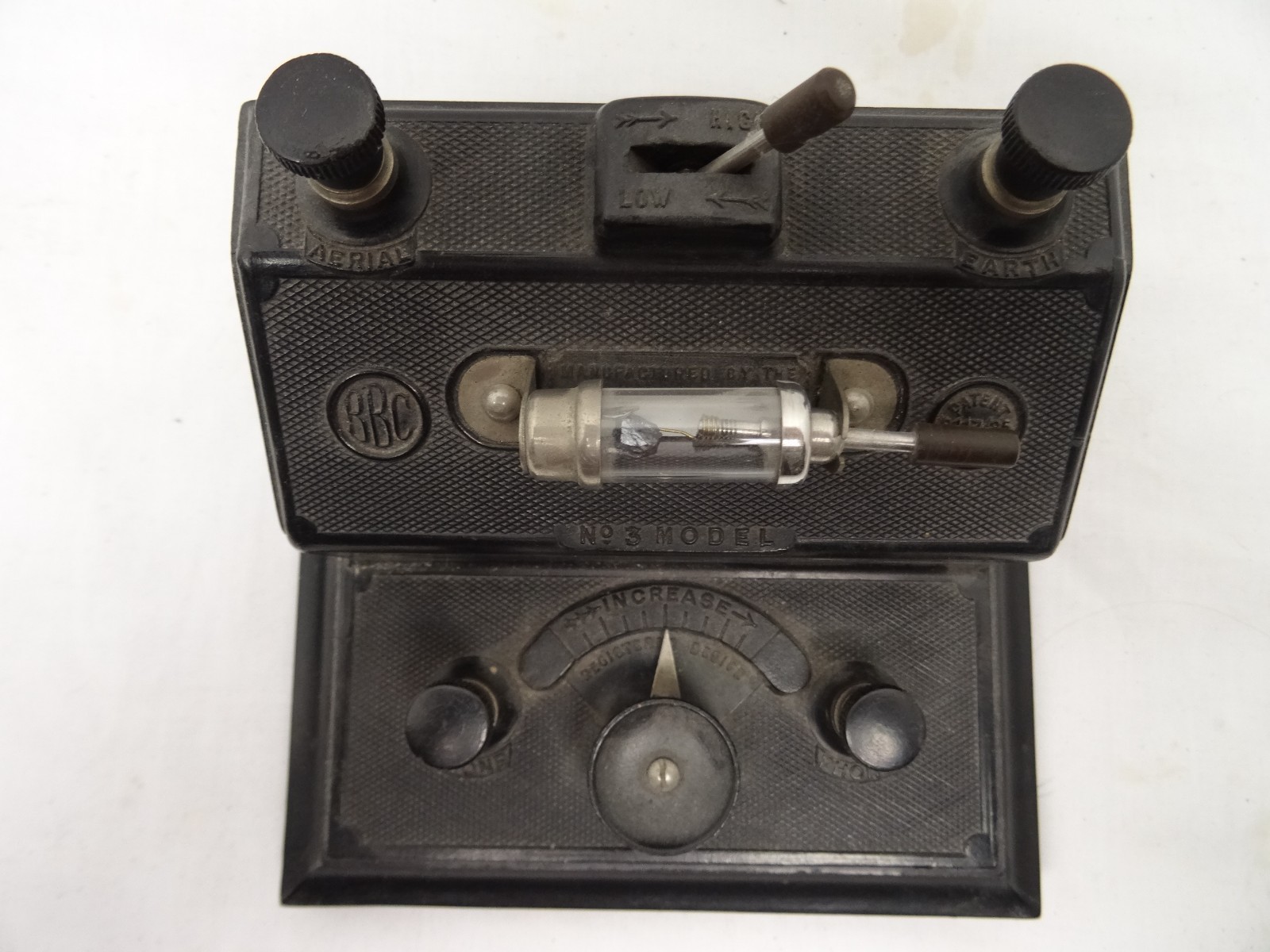 Brownie Wireless Company Model 3 crystal radio receiver