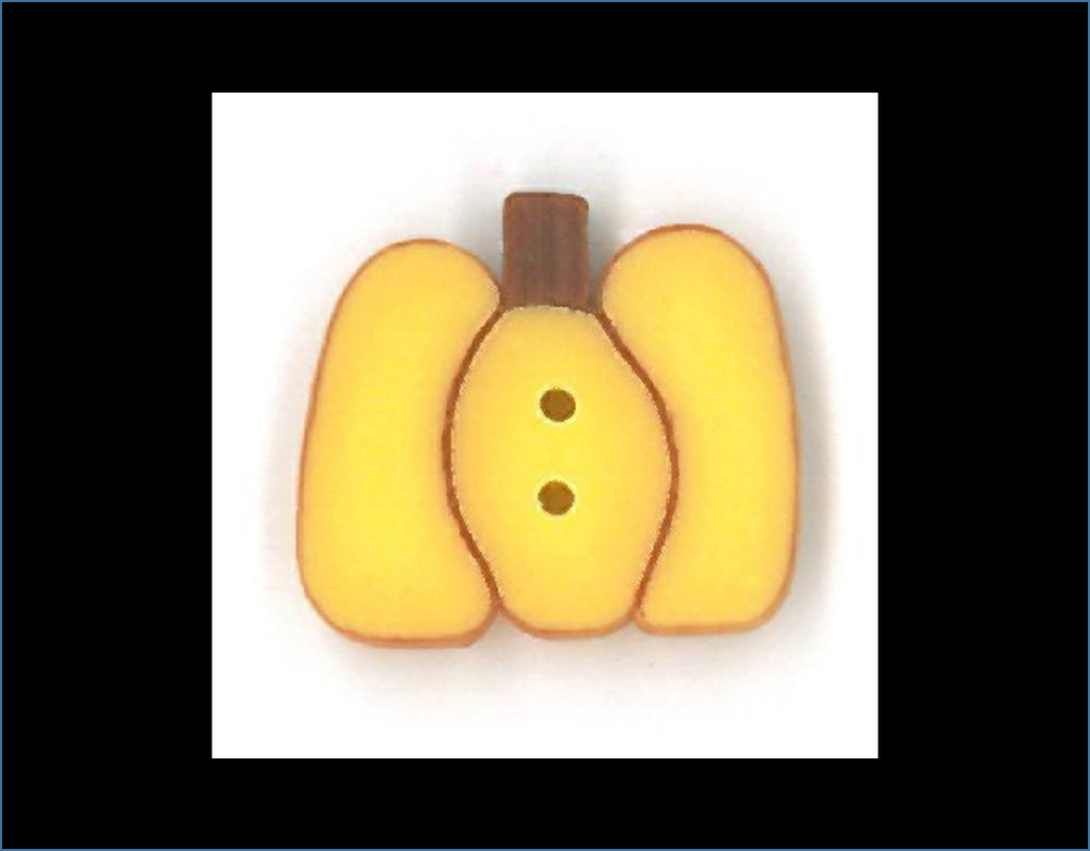 Just Another Button Company - Yellow Pumpkin - 2242 - 3 Sizes
