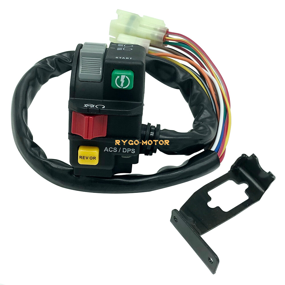 Handlebar Start Kill Stop Switch Headlight for Can-Am Outlander 1000 2013-2015