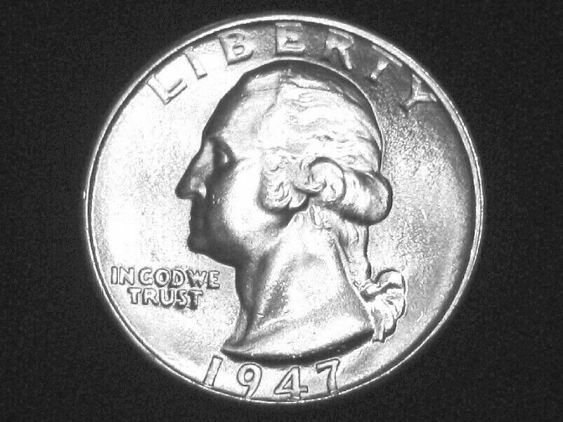 1947-D Washington Quarter --- Gem Uncirculated