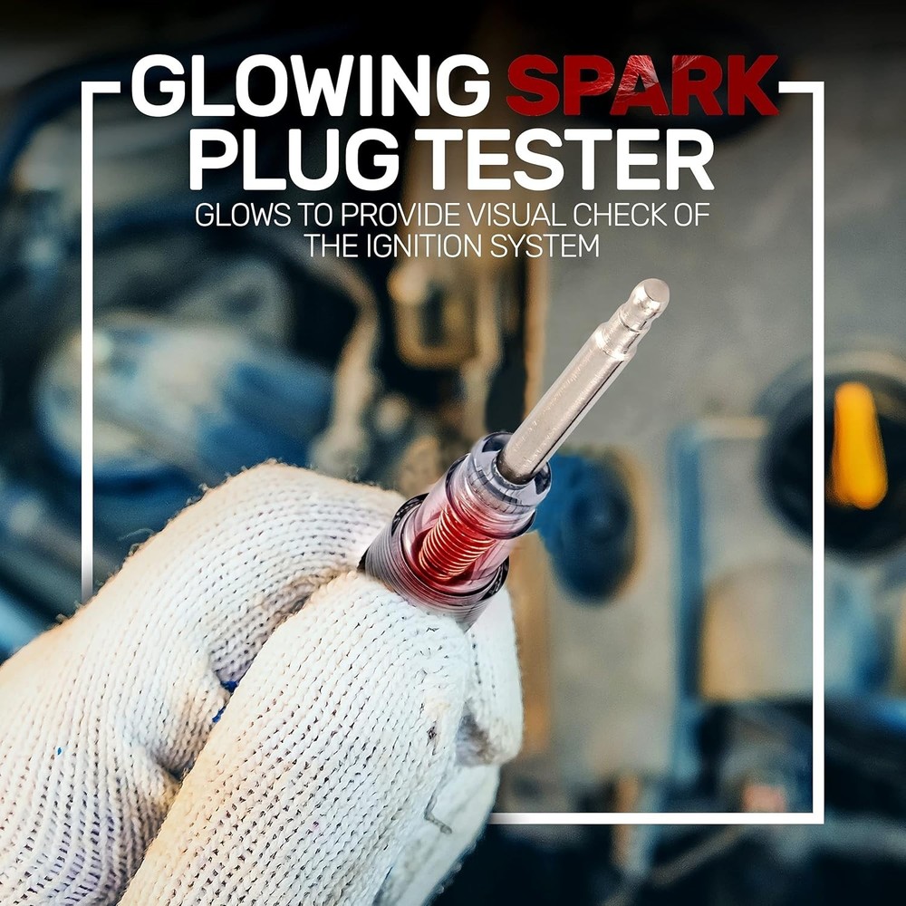 6-12 Volt Spark Tester for All Engine Types - Diagnose Ignition Issues Instantly