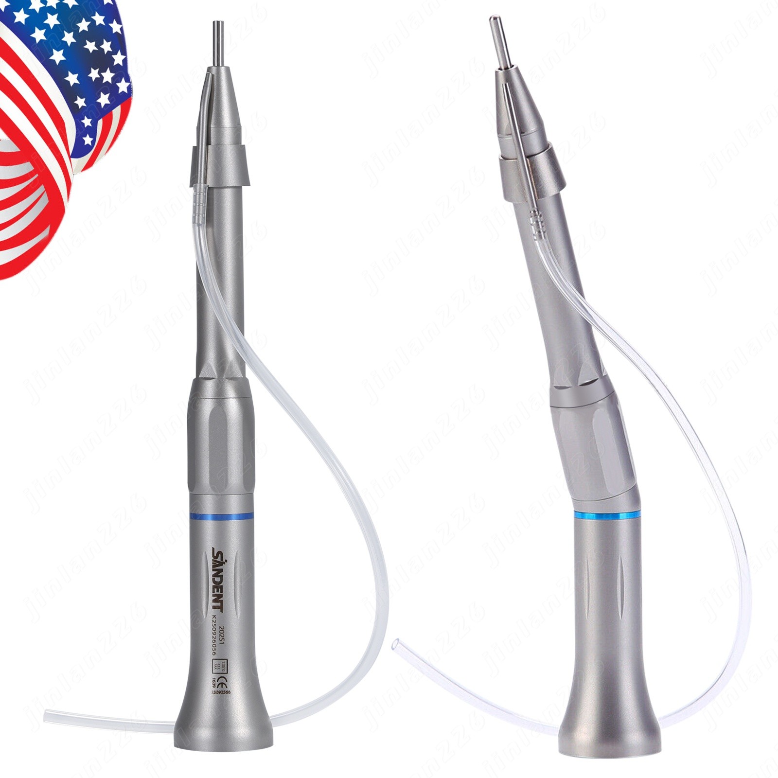 Dental Surgical Straight Handpiece 1:1 Oral Surgery 20 Degree External /NoseCone