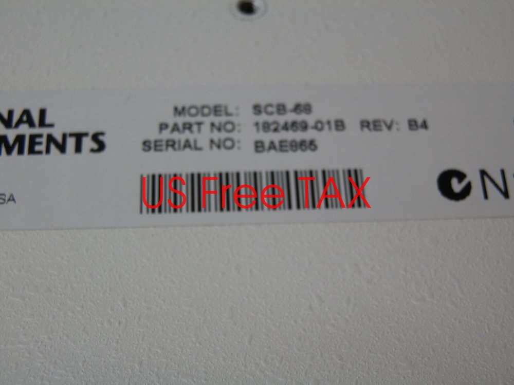 NATIONAL INSTRUMENTS SCB-68 1