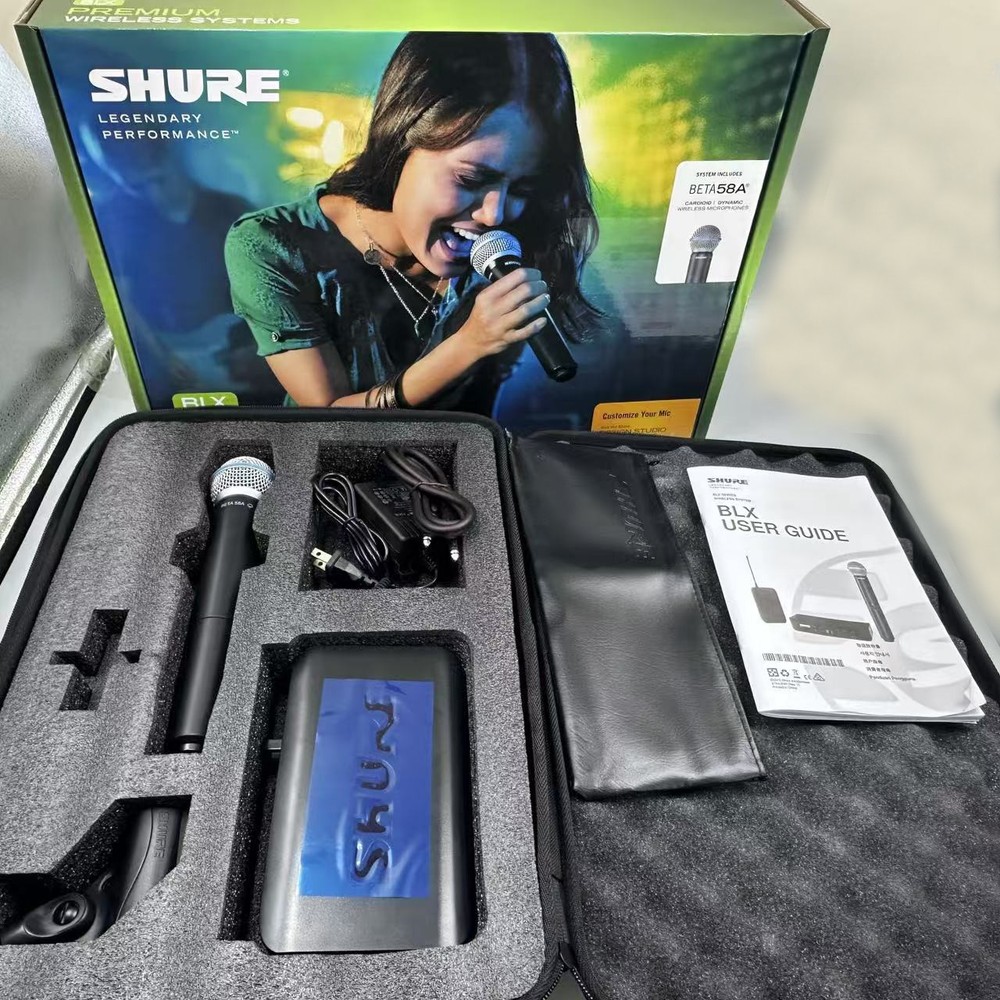 New BLX24/Beta58A Wireless Microphone System Beta 58A