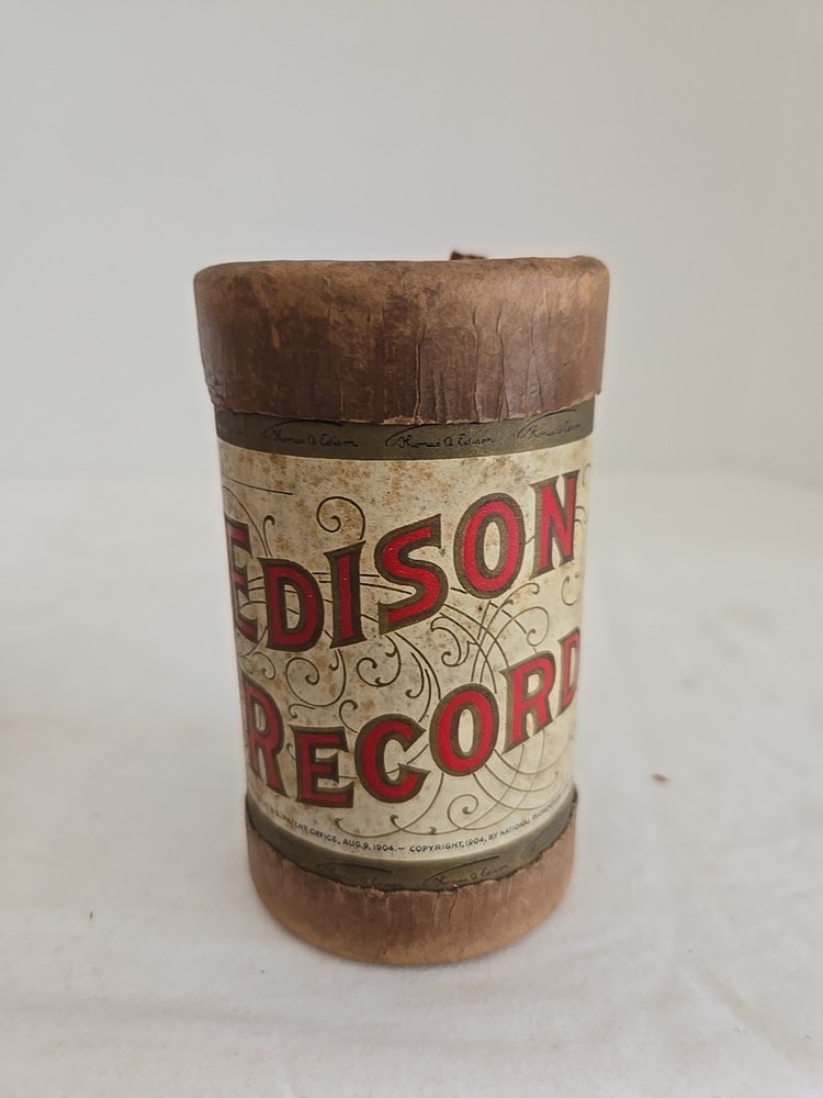 (1) Edison Record Tube Empty