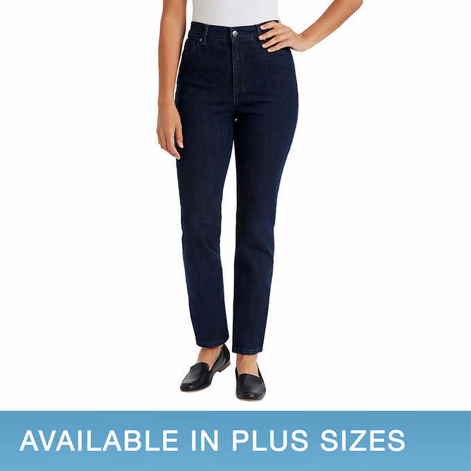 Gloria Vanderbilt Ladies' Amanda Denim Jeans – DARK BLUE PORTLAND (Select Size)