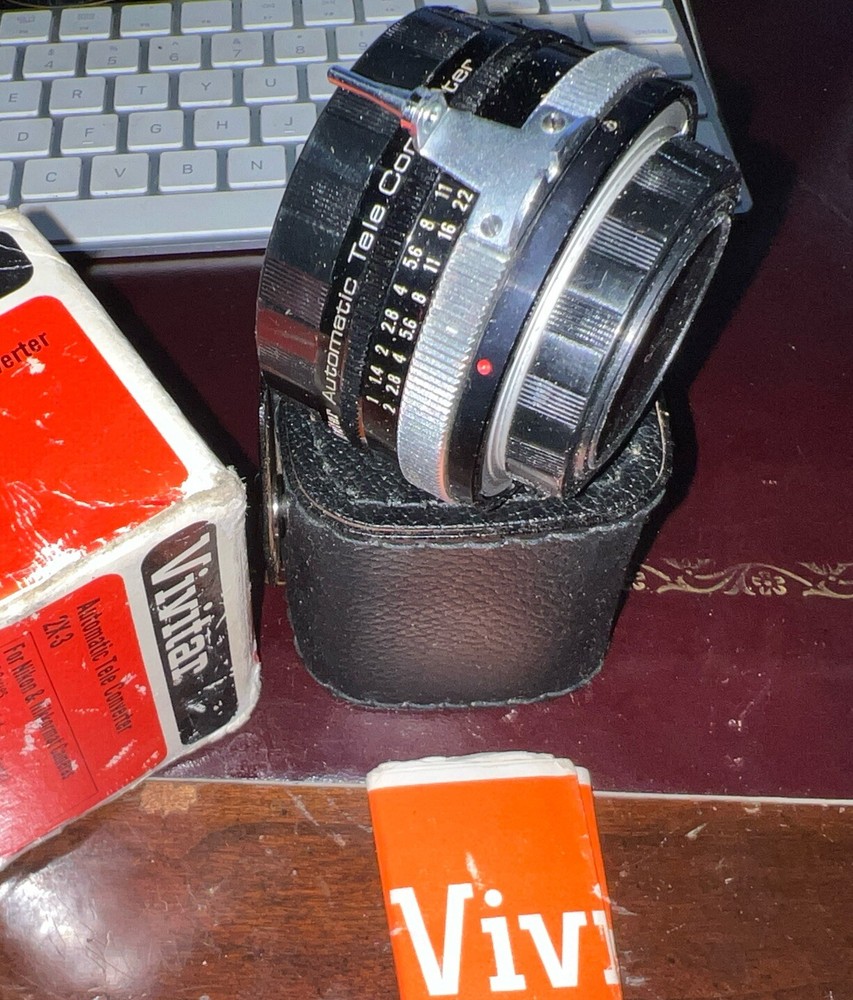 Vivitar Automatic Tele Converter 2X-3 for Nikon With Case