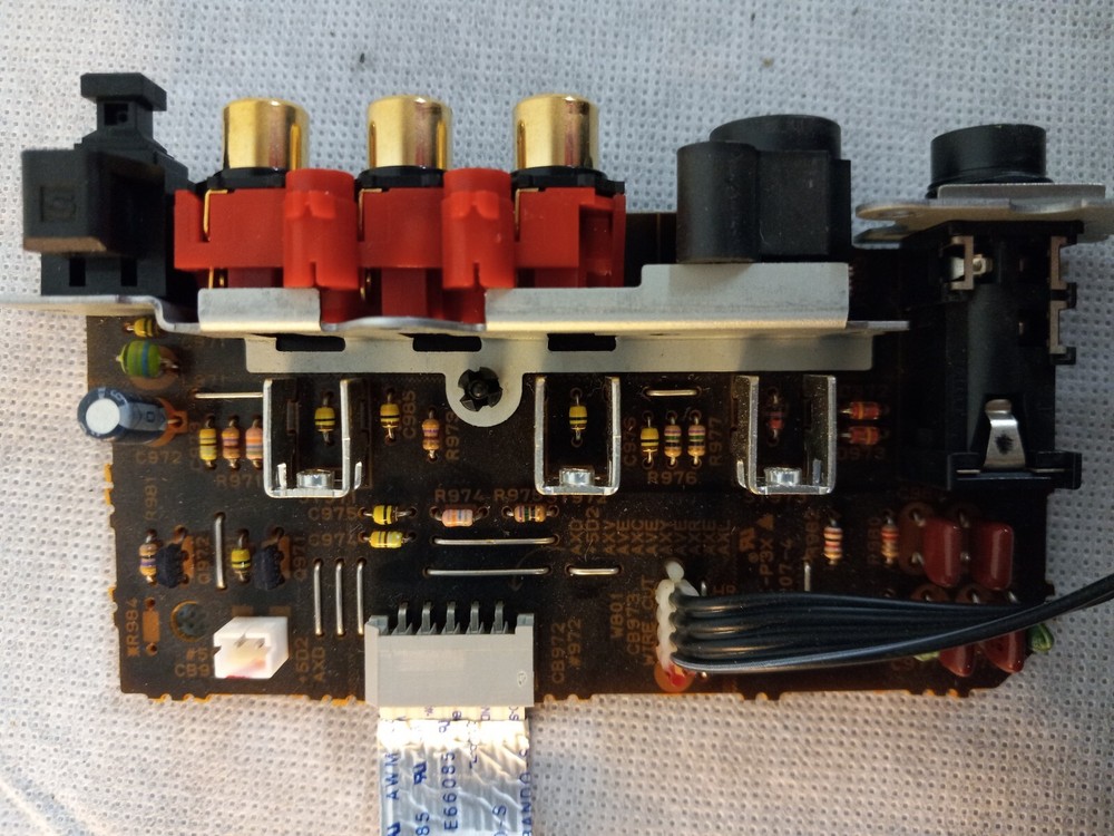 YAMAHA RX-V800 AV Receiver FRONT INPUT PCB