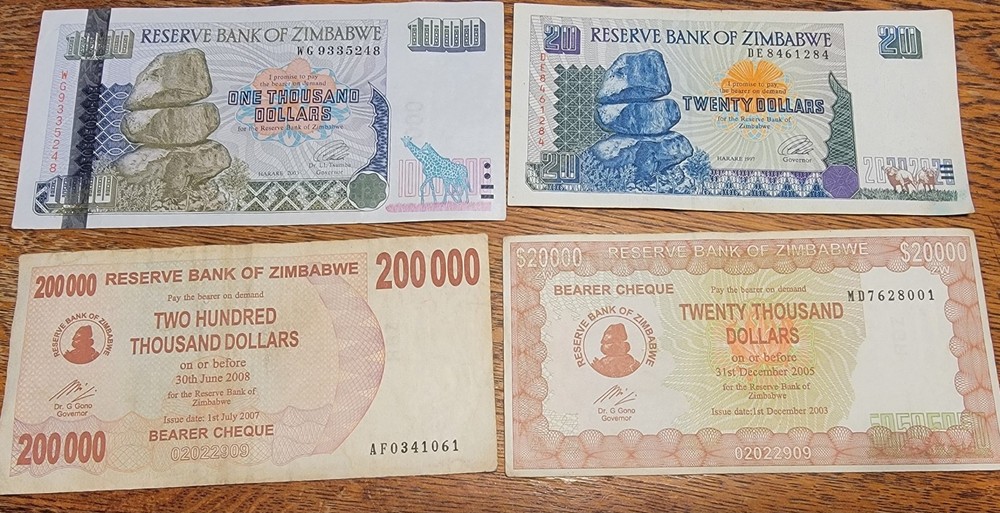 4 ZIMBABWE NOTES  T-BAG2