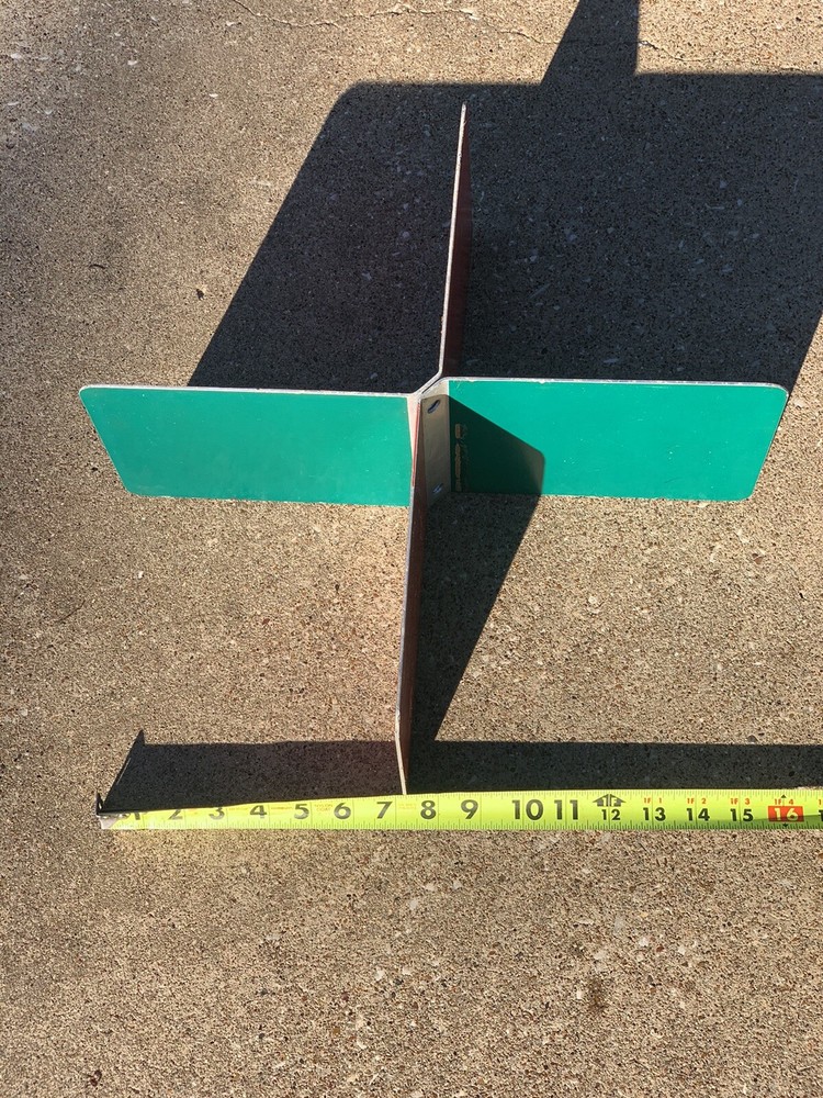 Original Railroad Switch Stand Target ( Aluminum )