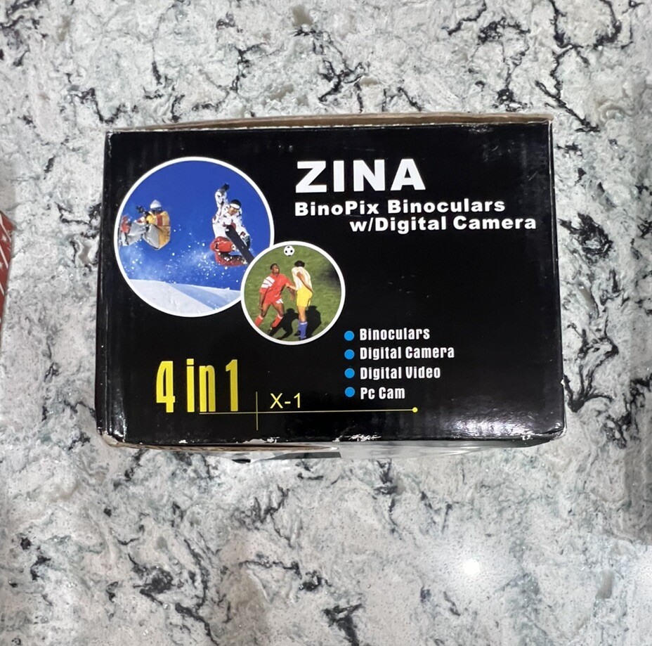 Zina Binoculars Digital Camera Digitial Video Y2K PC Cam Camera BinoPix