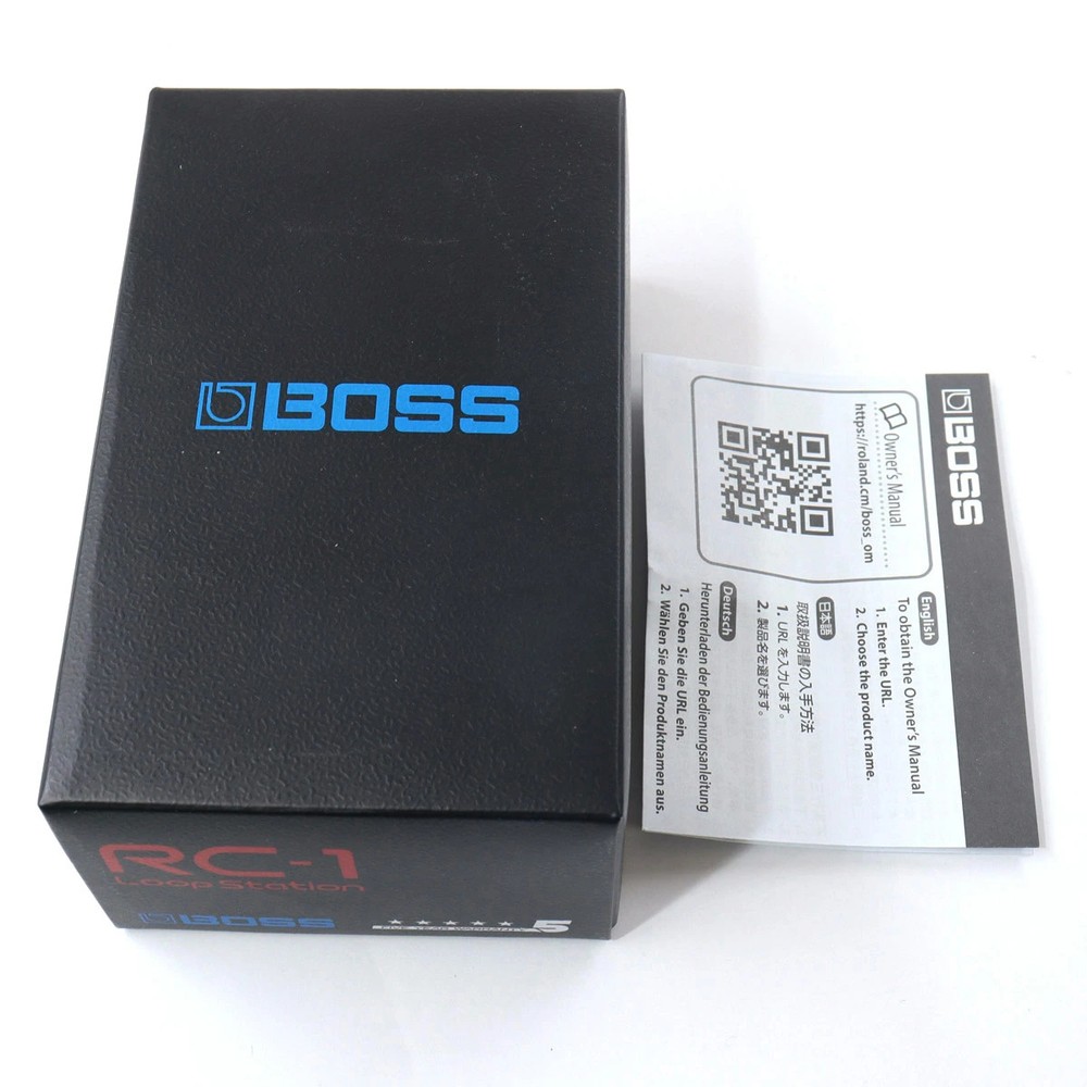 Boss RC 1 Loop Station Guitar Pedal Main Loop Tool Compact Pro Authentic