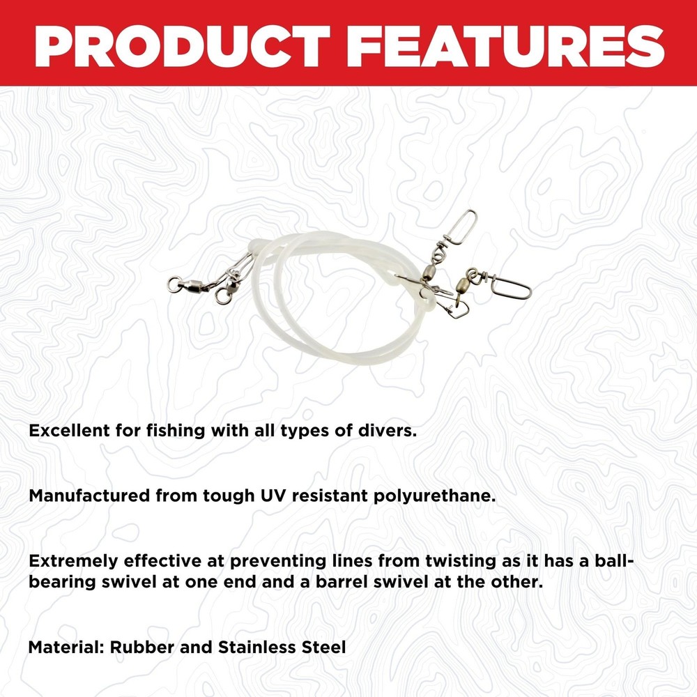 #373 Downrigger Diver Snubber (2-Pack)