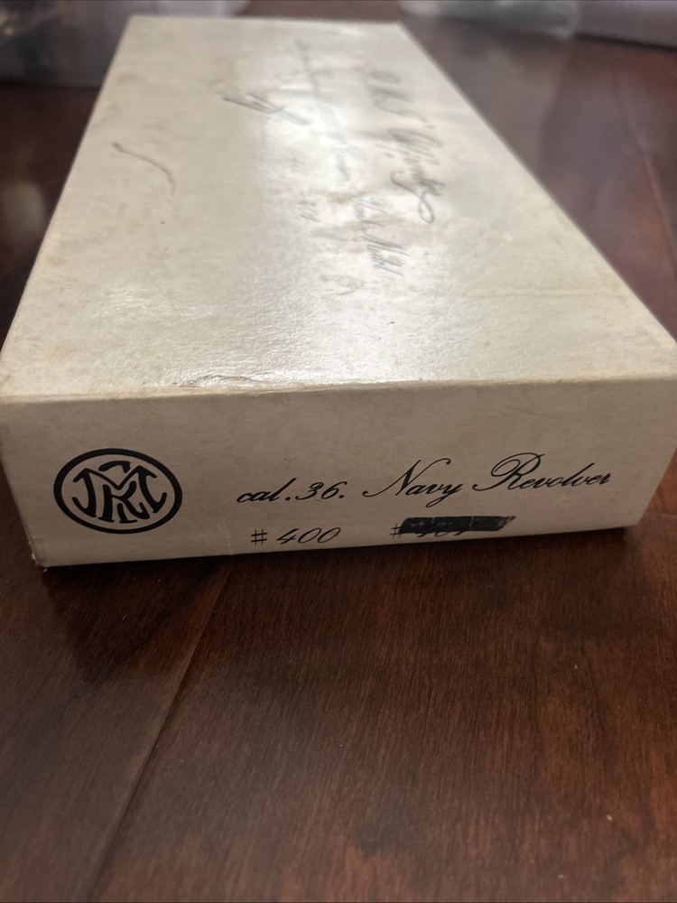 RMF Old frontier 36 Caliber Navy Revolver Empty Box W/ Foam