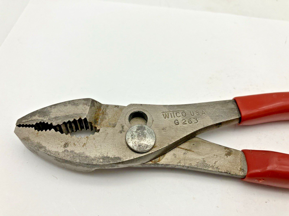 Witco Tools G263 8" Red Handles USA