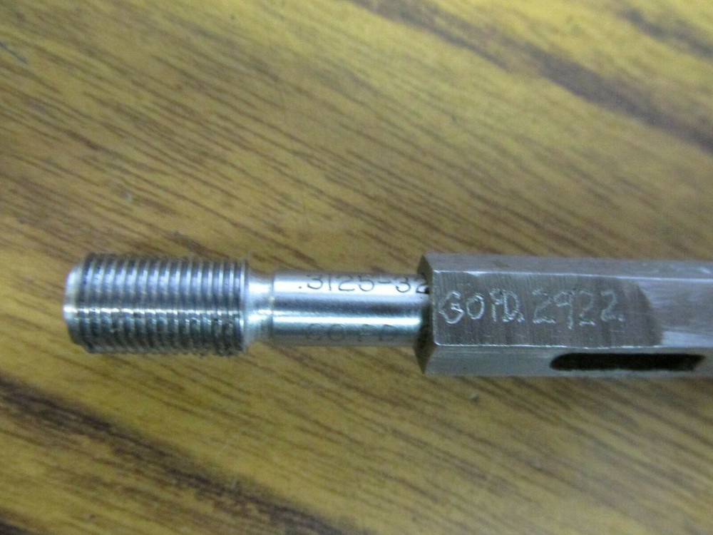 Go Thread Plug Gage 5/16-32 UNJEF-3B
