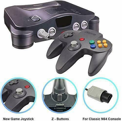 Wired Controller Compatible With Nintendo 64 N64 Joystick Video Game Console