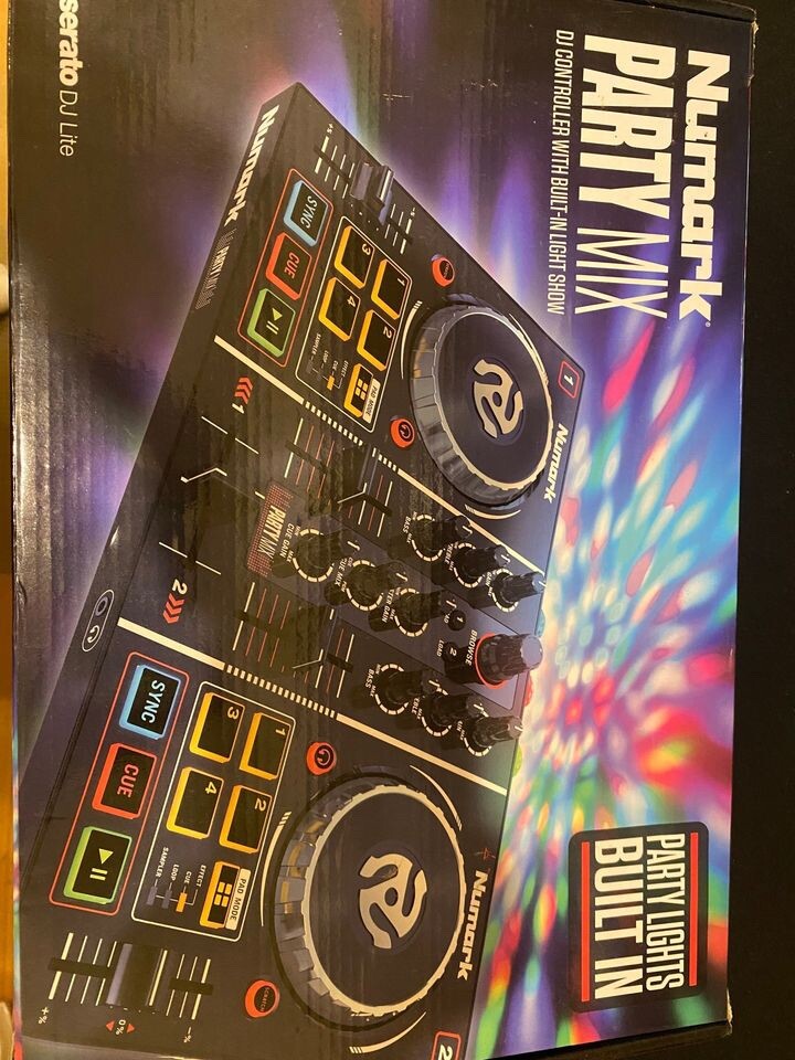 Numark Party Mix DJ Controller with Built In Light Show