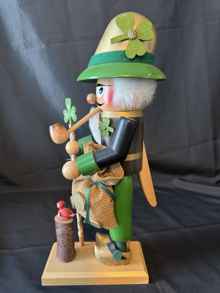 Steinbach Germany Nutcracker St Patrick S686 Irish Leprechaun Christmas Decor