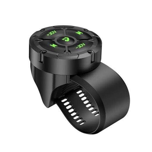 Bluetooth Media Button Remote,Waterproof Wireless Music Controller for Car