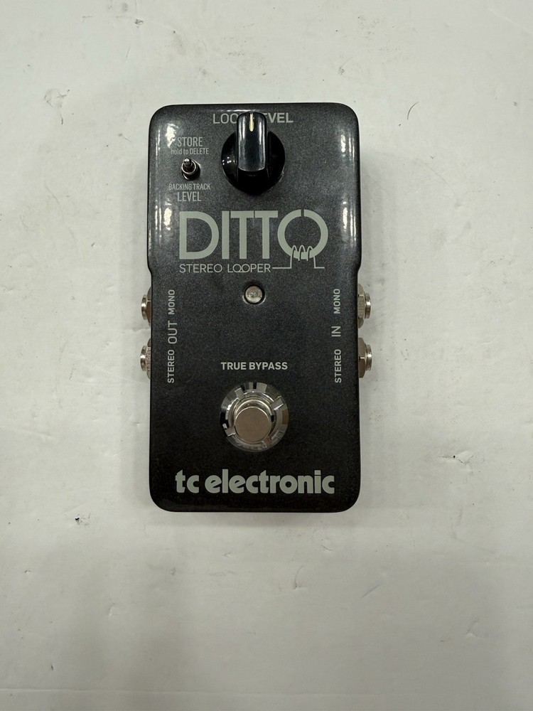TC Electronic Ditto Stereo Looper Loop Sampler True Bypass Guitar Effect Pedal