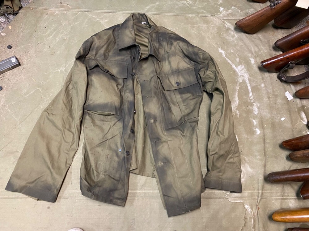 WWII US ARMY HBT COMBAT FIELD JACKET-SIZE SMALL 38R