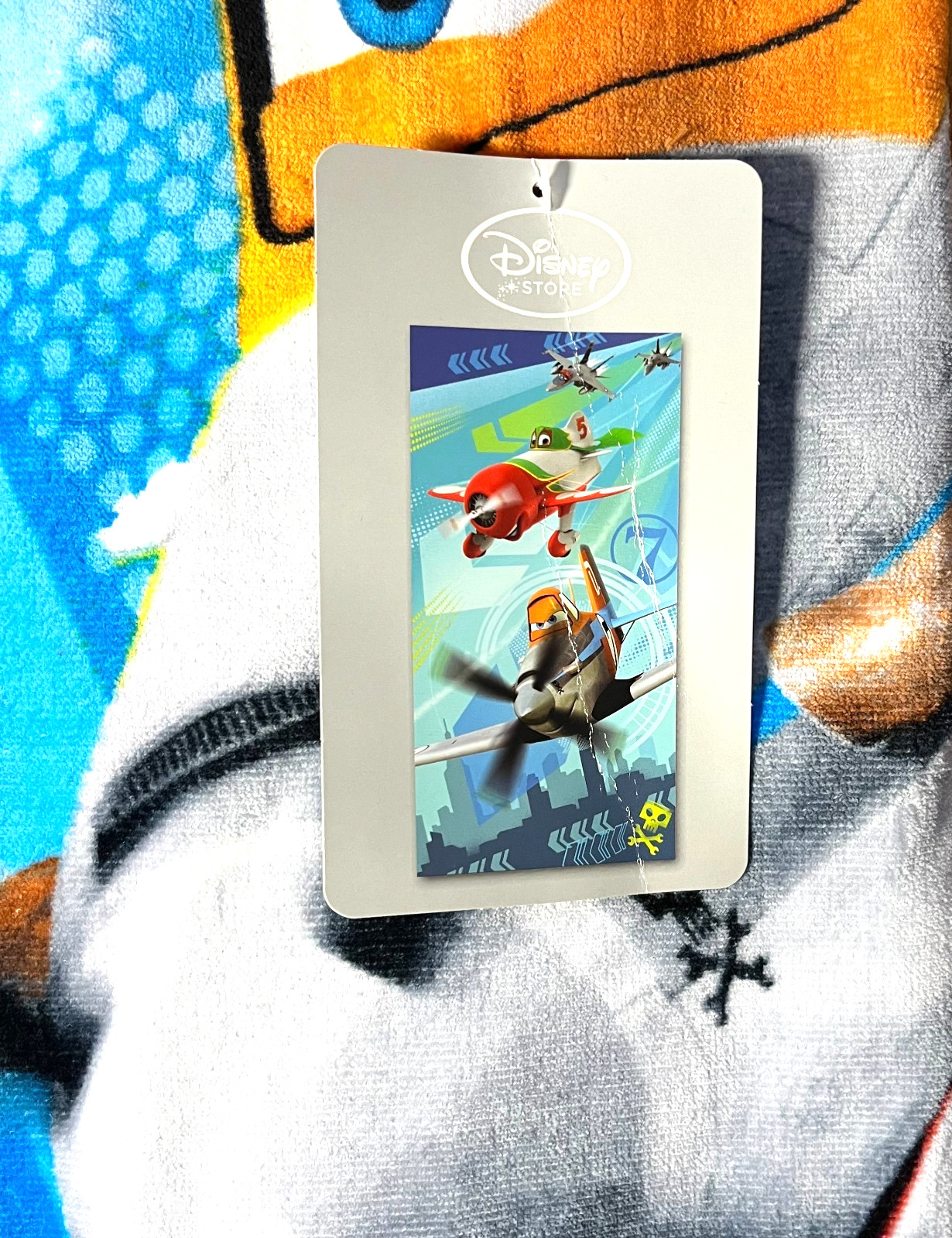 Disney Store Planes Beach Pool Towel 30 in x 60 in New