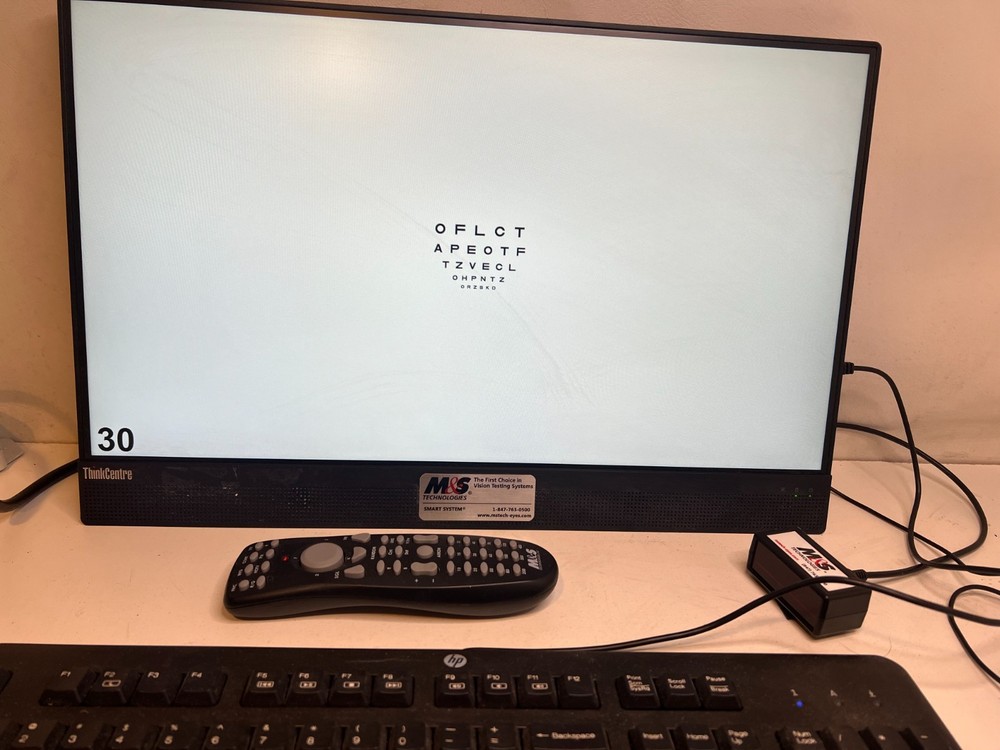 Lenovo System-Computerized Eye Chart m&s smart system
