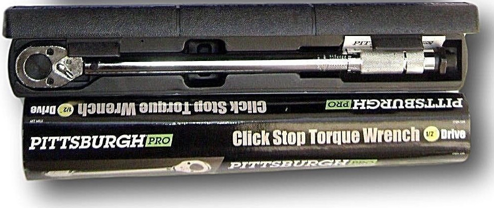 1/2" Torque Wrench Snap Socket Professional Drive Click Type Ratcheting