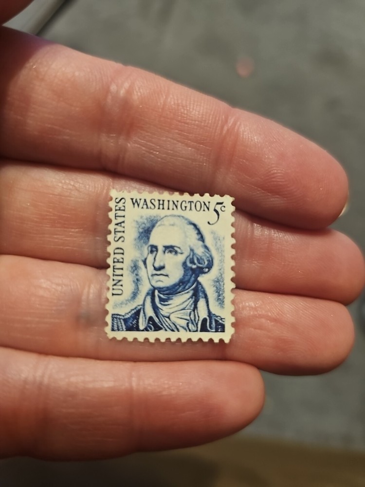 george washington 5 cent stamp