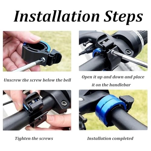 Double Bike Bell 1PC