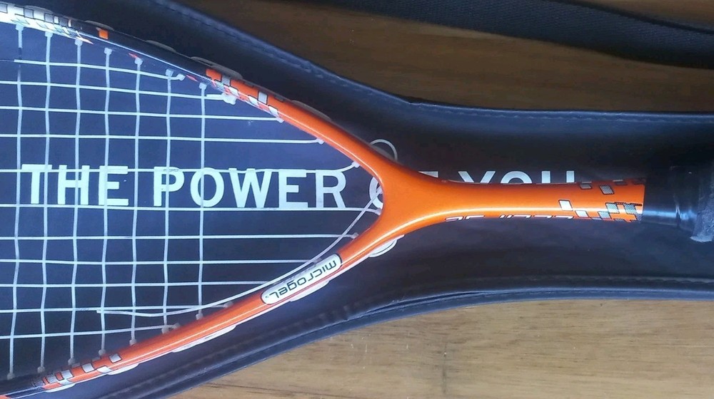 Head Eclipse squash racquet needs restringing and handle wrapping.