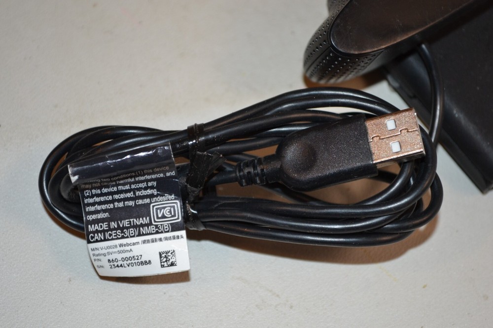 GENUINE Logitech 860-000527 V-U0028 Webcam