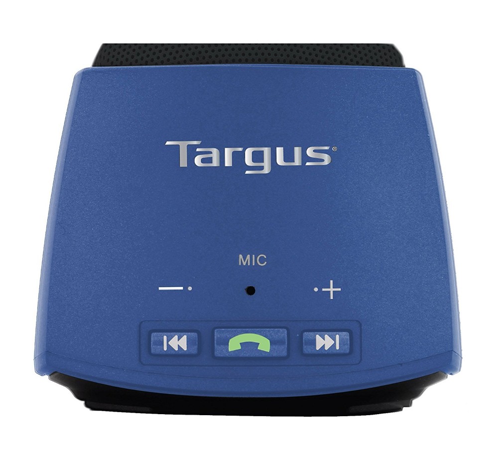 New Targus Bluetooth Wireless Mobile Speaker w/ Microphone Blue (TA-22MBSP-BLU)