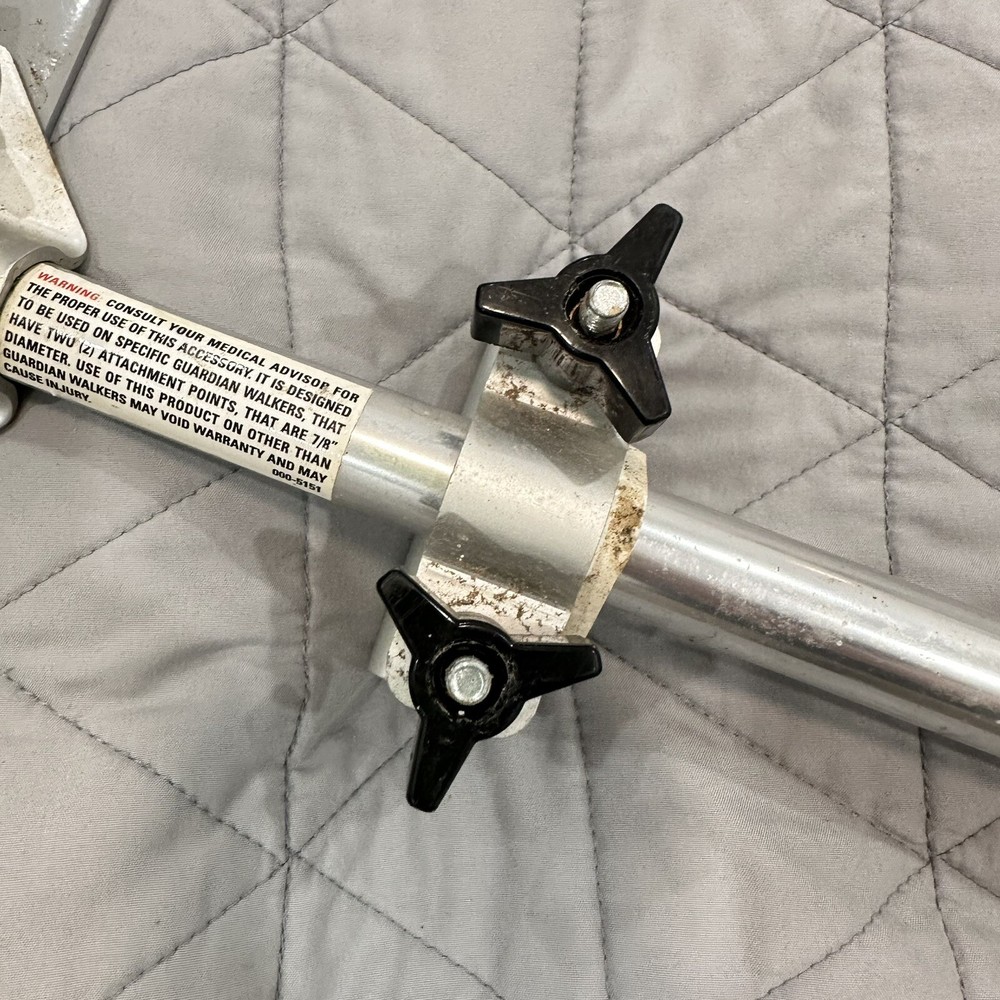 GUARDIAN 7702 Walker Platform Attachment with Handle 7702