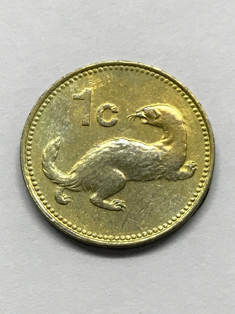 2001 Malta 1 Cent XF #4463