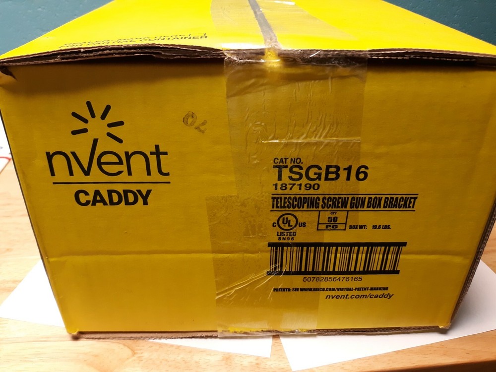 NVENT CADDY TSGB16 Mounting Bracket, Adjustable, 11" to 18"