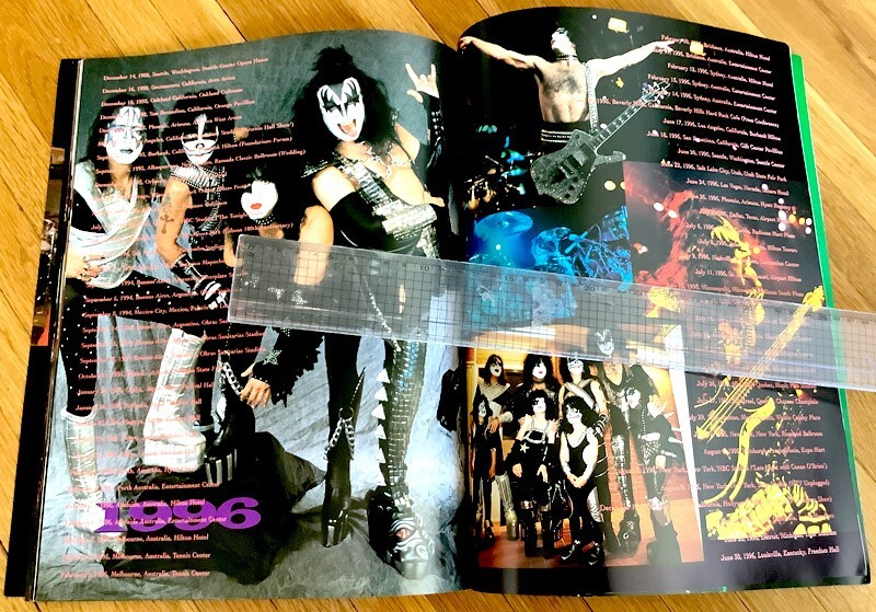 KISS Farewell Tour 1973 - 2001 Concert Program Book - USA Seller