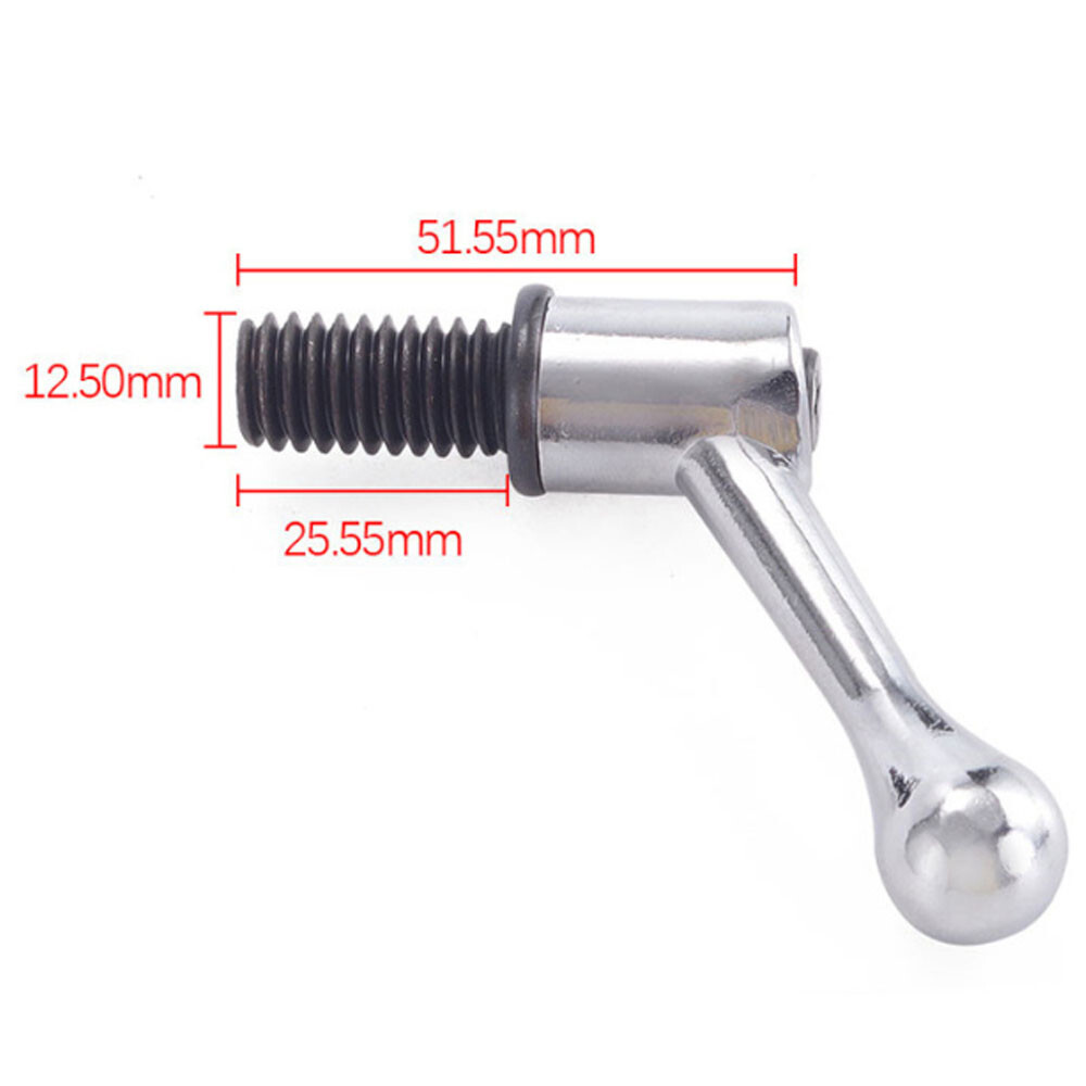 2x Milling Machine Table Lock Vertuical Mill M1/2 Bolt Handle For Bridgeport US