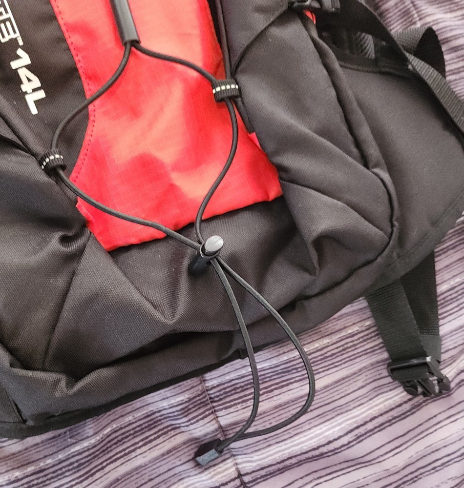 COLEMAN MAX HYDRATION RED BACKPACK Elate 14L, NEW BLADDER