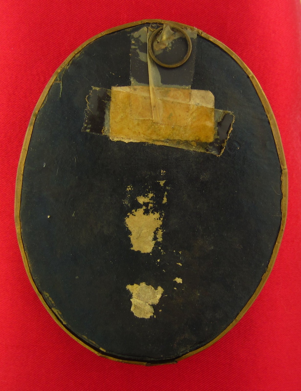 Antique SACRED HEART EX VOTO Reliquary Catholic French Domed Glass CROWN THORNS